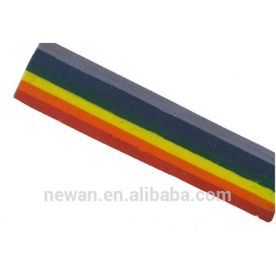 Multicolor rainbow crayon